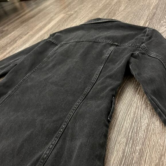 Black Denim Mini Dress - Picture 15 of 16